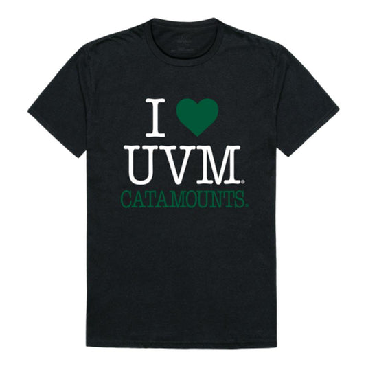 I Love UVM University of Vermont Catamounts T-Shirt