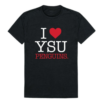 I Love YSU Youngstown State University Penguins T-Shirt