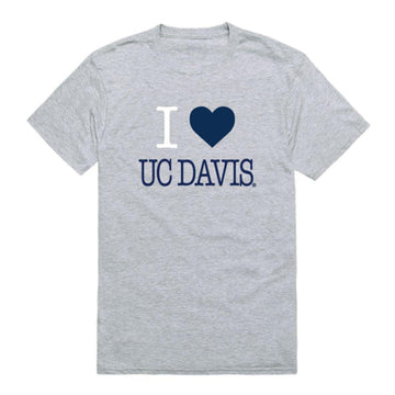 I Love UC Davis University of California Aggies T-Shirt