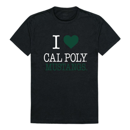 I Love Cal Poly California Polytechnic State University Mustangs T-Shirt