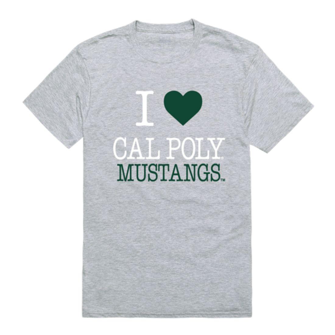 I Love Cal Poly California Polytechnic State University Mustangs T-Shirt