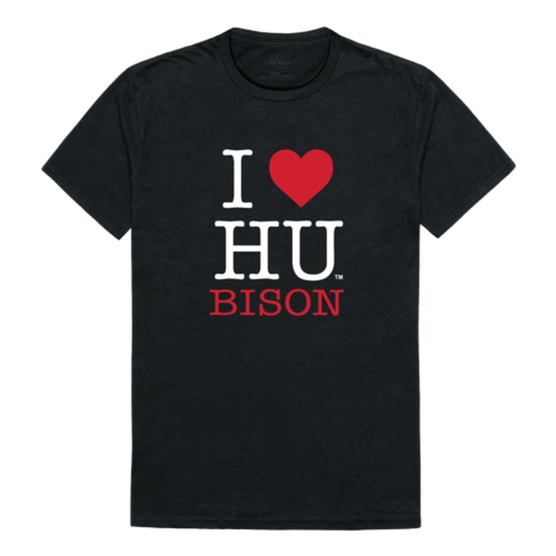 I Love Howard University Bison T-Shirt