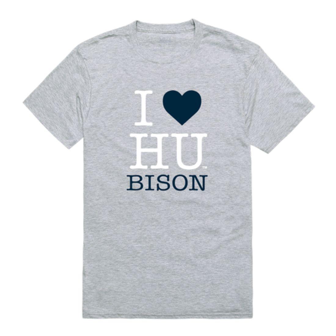 I Love Howard University Bison T-Shirt