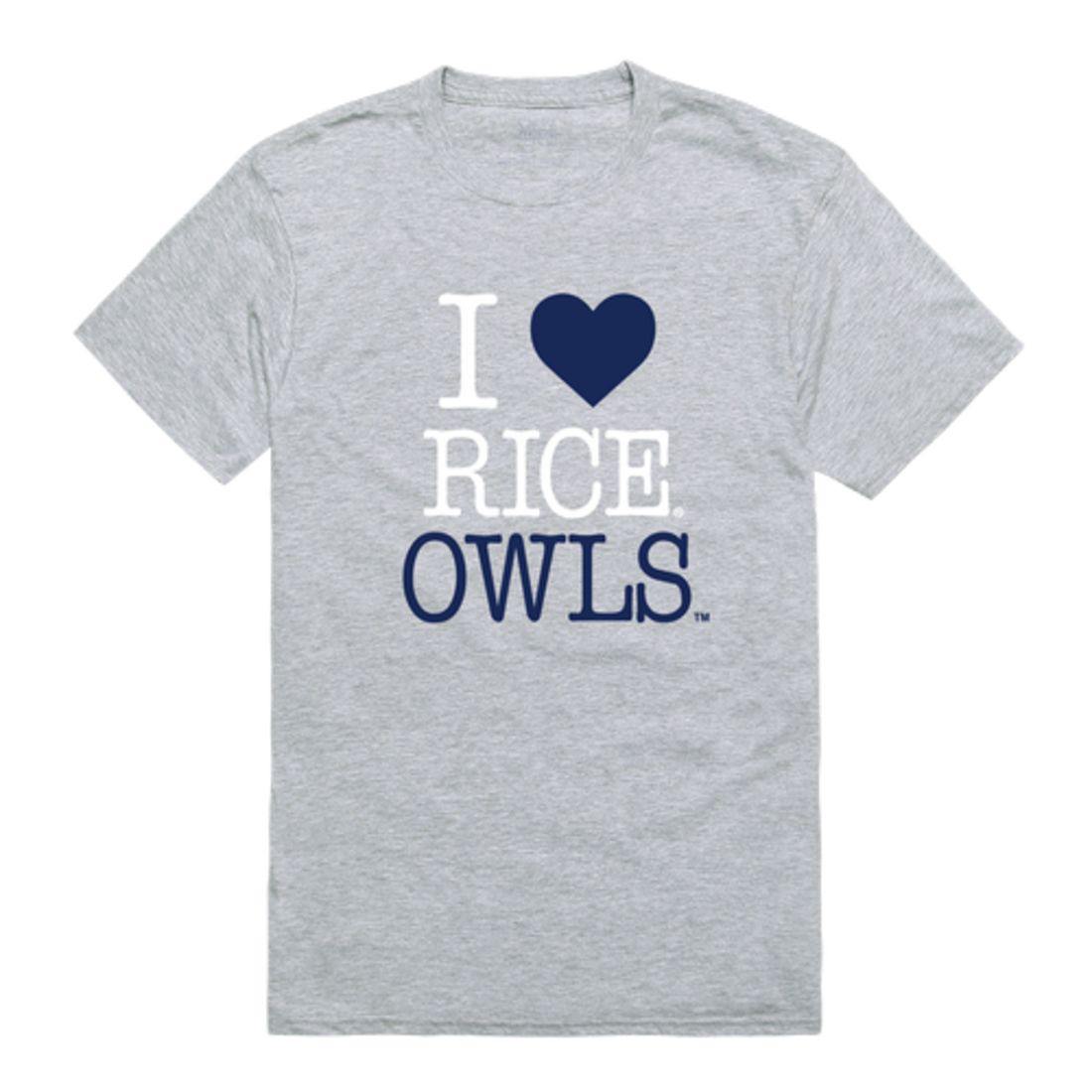 I Love Rice University Owls T-Shirt