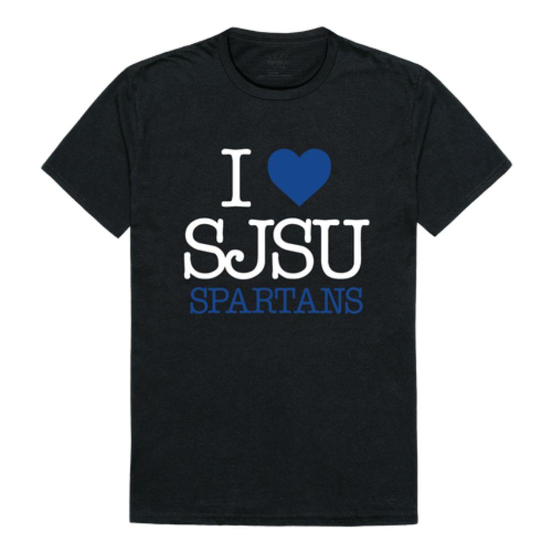 I Love SJSU San Jose State University Spartans T-Shirt