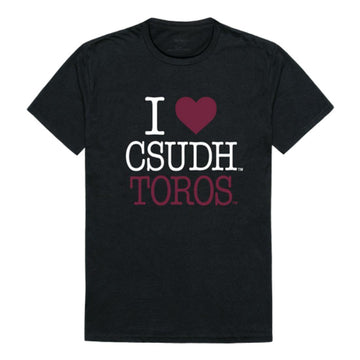 I Love CSUDH California State University Dominguez Hills Toros T-Shirt