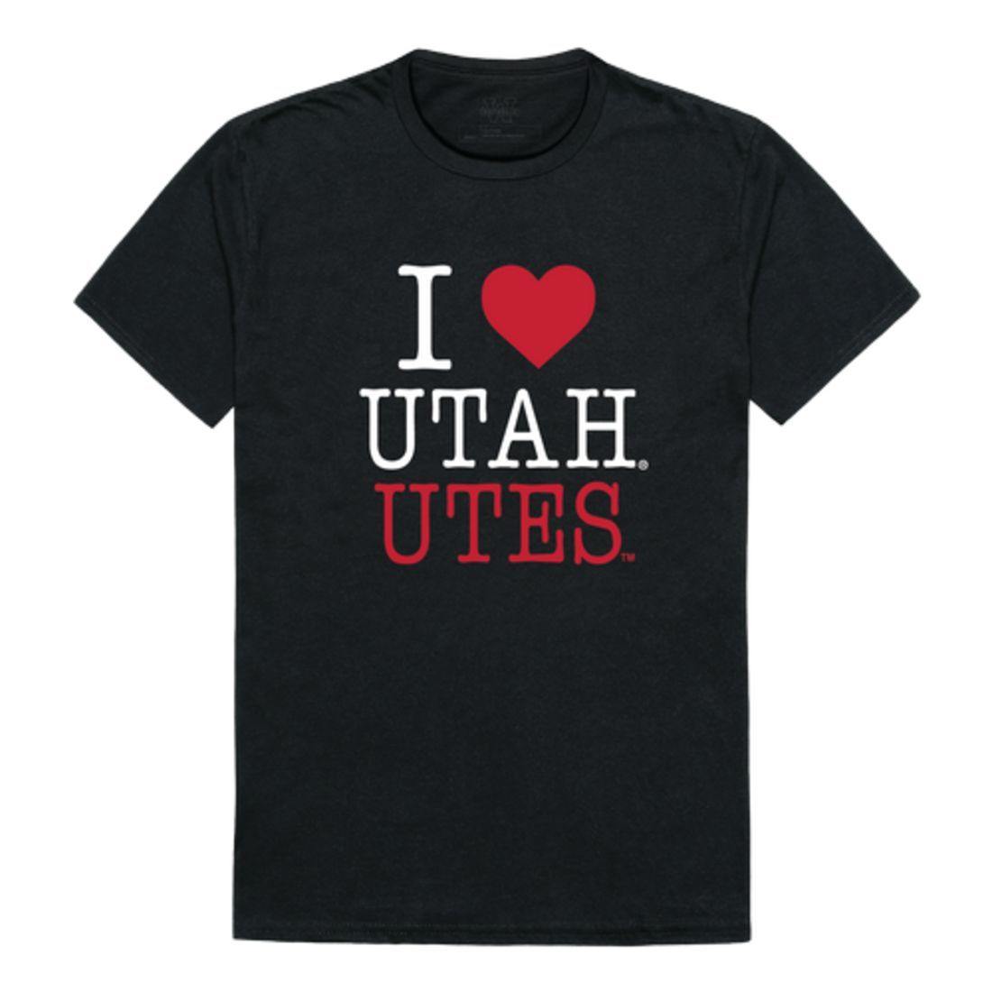 I Love University of Utah Utes T-Shirt