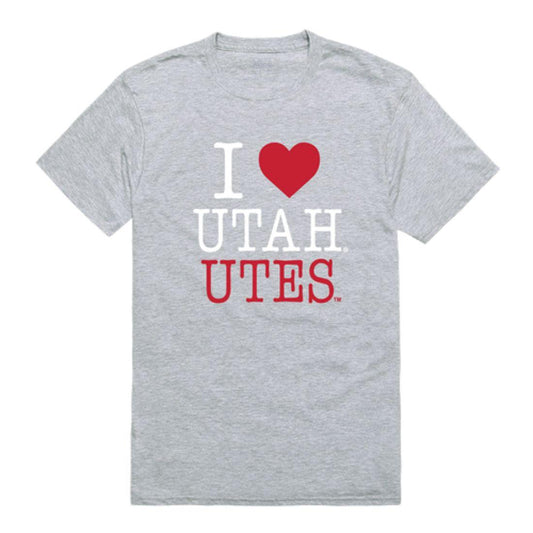I Love University of Utah Utes T-Shirt