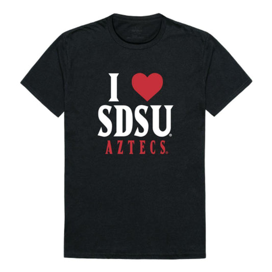 I Love SDSU San Diego State University Aztecs T-Shirt