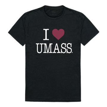 I Love UMASS University of Massachusetts Amherst Minuteman T-Shirt