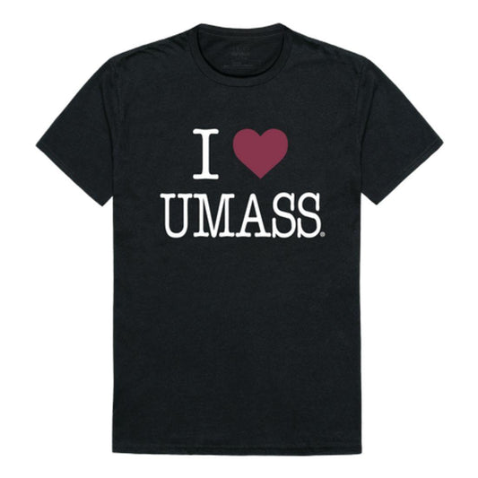 I Love UMASS University of Massachusetts Amherst Minuteman T-Shirt