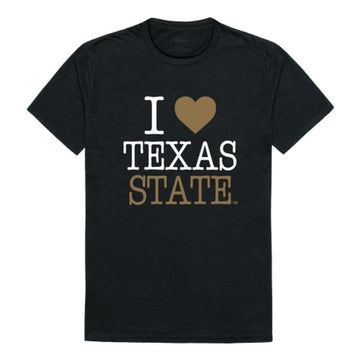 I Love Texas State University Bobcats T-Shirt