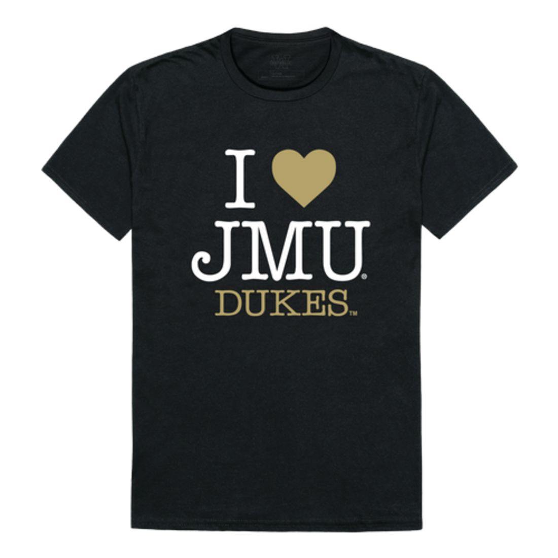 I Love JMU James Madison University Dukes T-Shirt