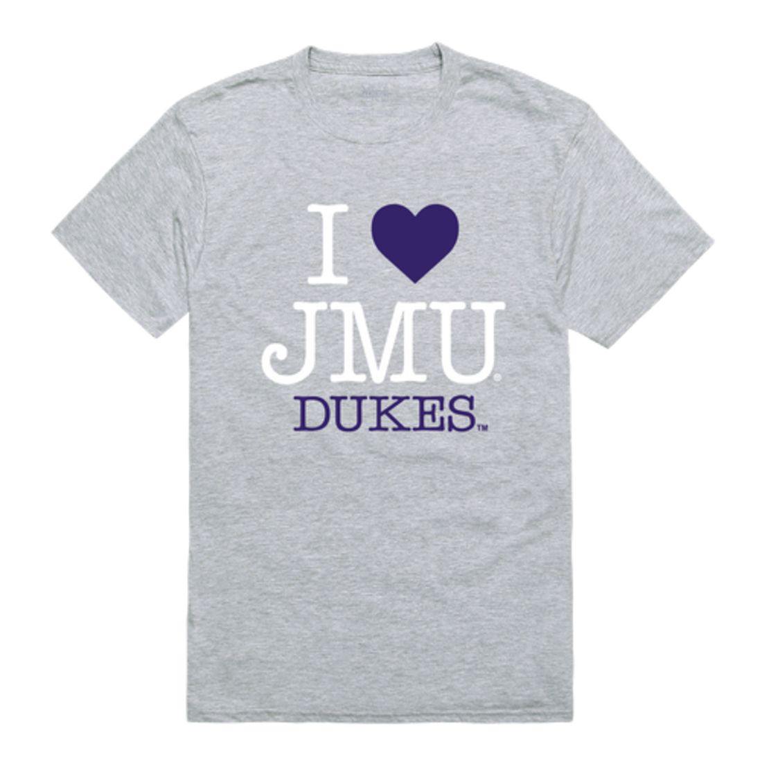 I Love JMU James Madison University Dukes T-Shirt