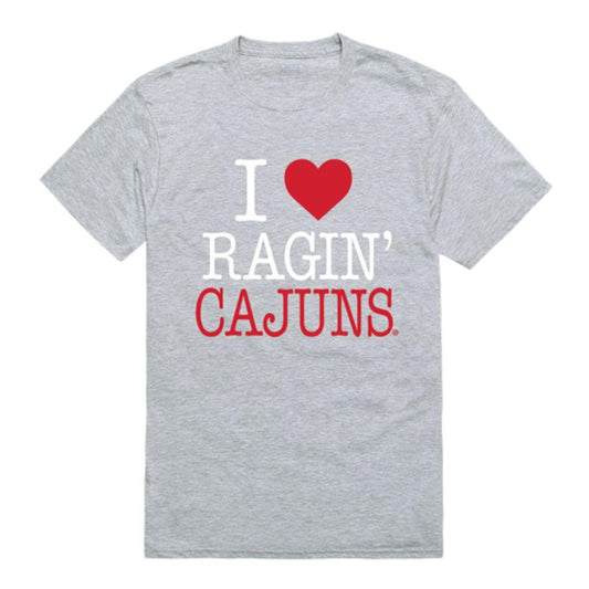 I Love UL University of Louisiana at Lafayette Ragin Cajuns T-Shirt