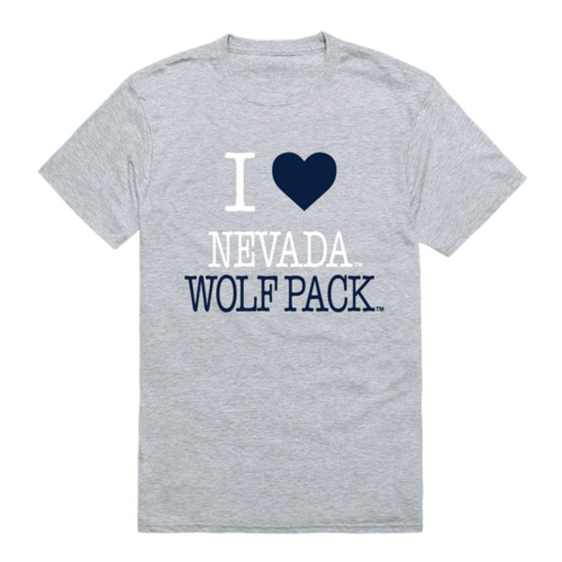I Love University of Nevada Wolf Pack T-Shirt