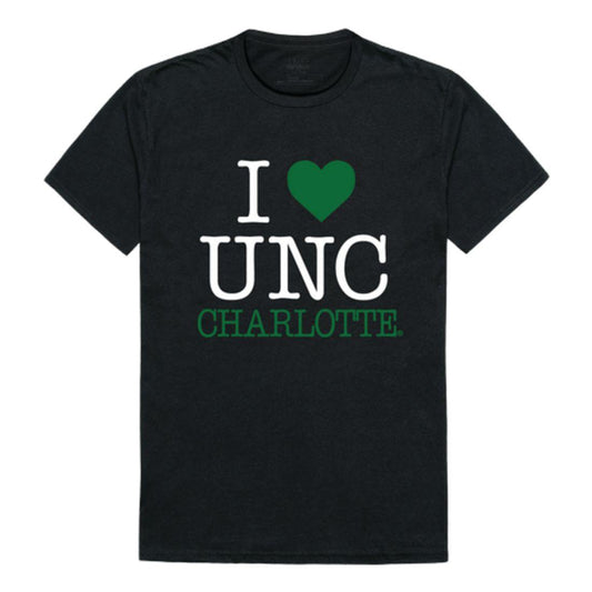 I Love UNC University of North Carolina at Charlotte 49ers T-Shirt