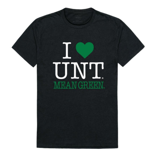 I Love UNT University of North Texas Mean Green T-Shirt