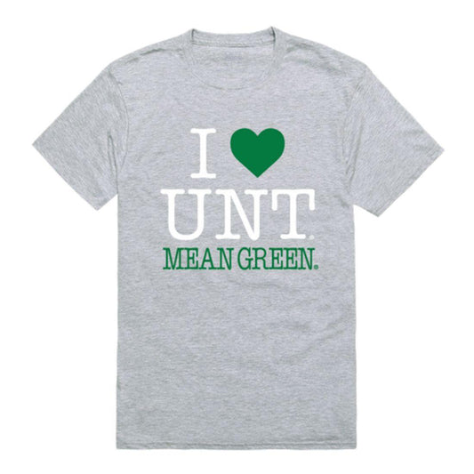 I Love UNT University of North Texas Mean Green T-Shirt