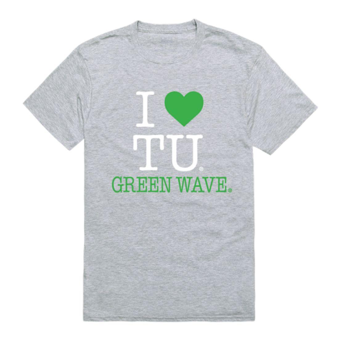 I Love Tulane University Green Waves T-Shirt