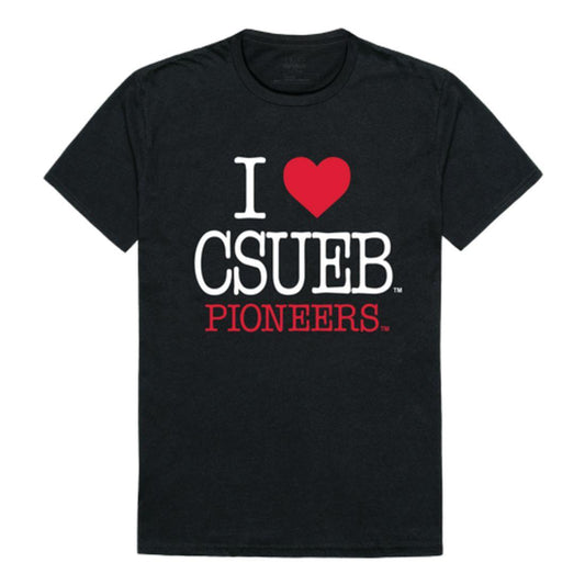 I Love California State University East Bay Pioneers T-Shirt