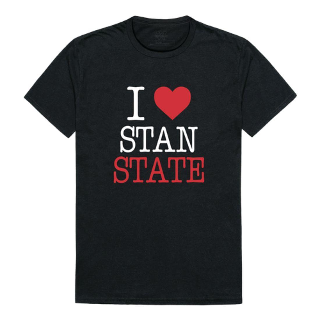 I Love CSUSTAN California State University Stanislaus Warriors T-Shirt