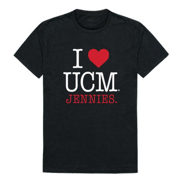 I Love UCM University of Central Missouri Mules T-Shirt