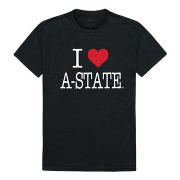 I Love Arkansas State University A-State Wolves T-Shirt