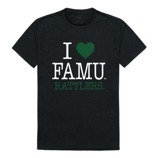 I Love FAMU Florida A&M University Rattlers T-Shirt