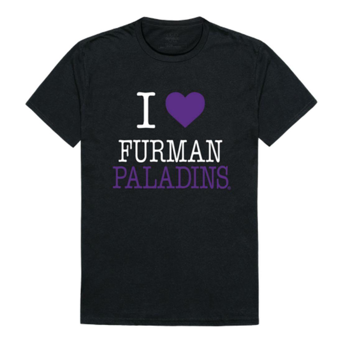 I Love Furman University Paladins T-Shirt