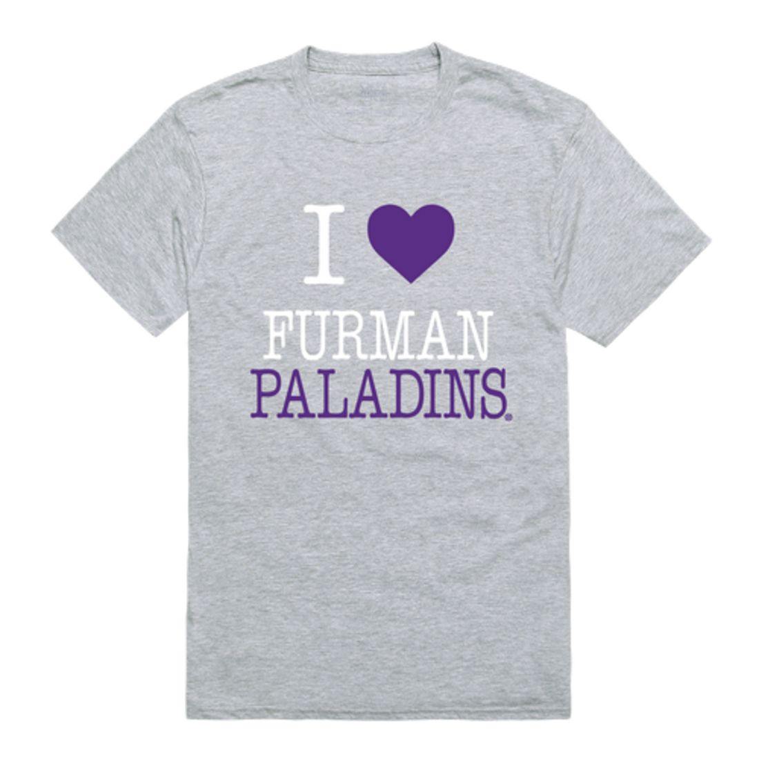 I Love Furman University Paladins T-Shirt