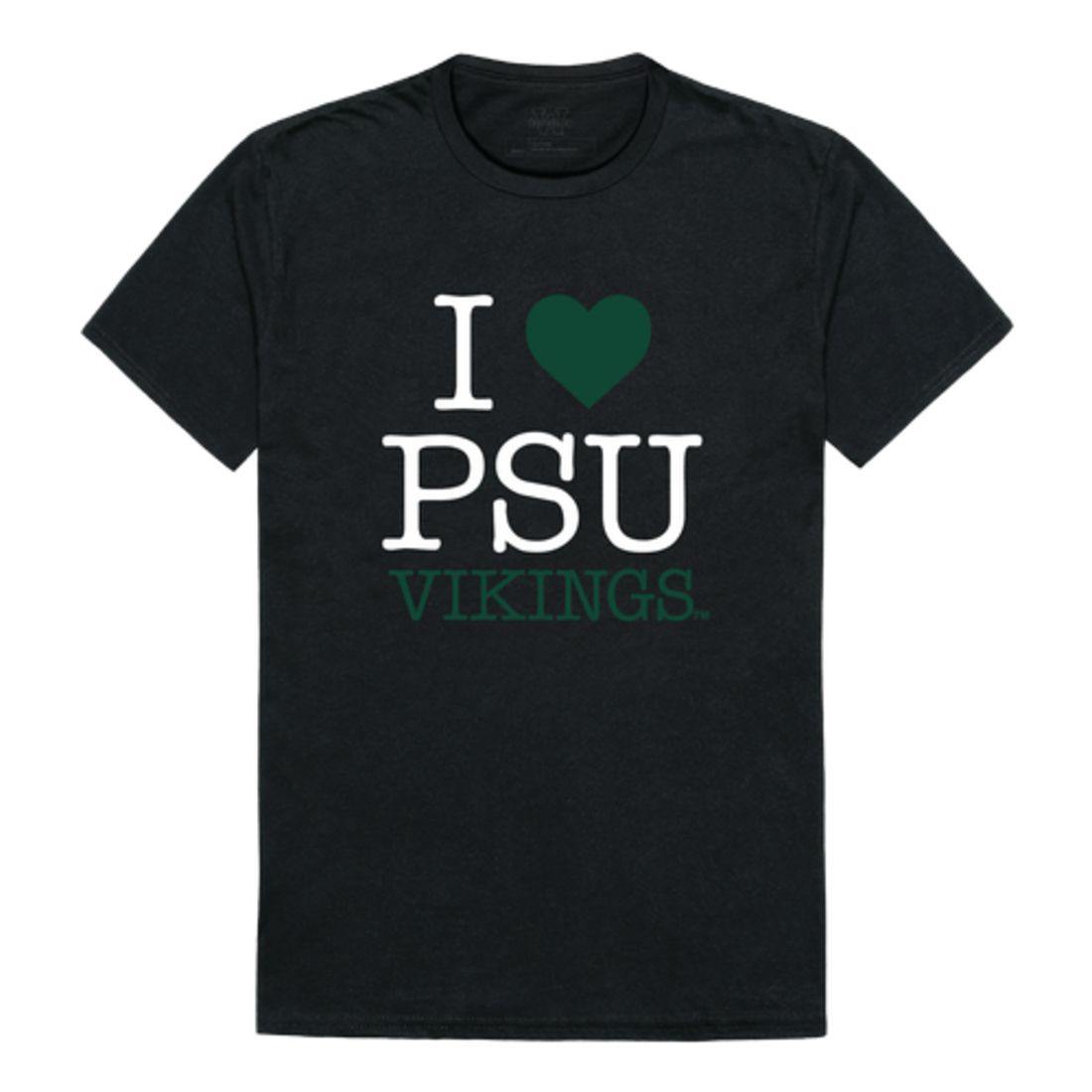 I Love PSU Portland State University Vikings T-Shirt