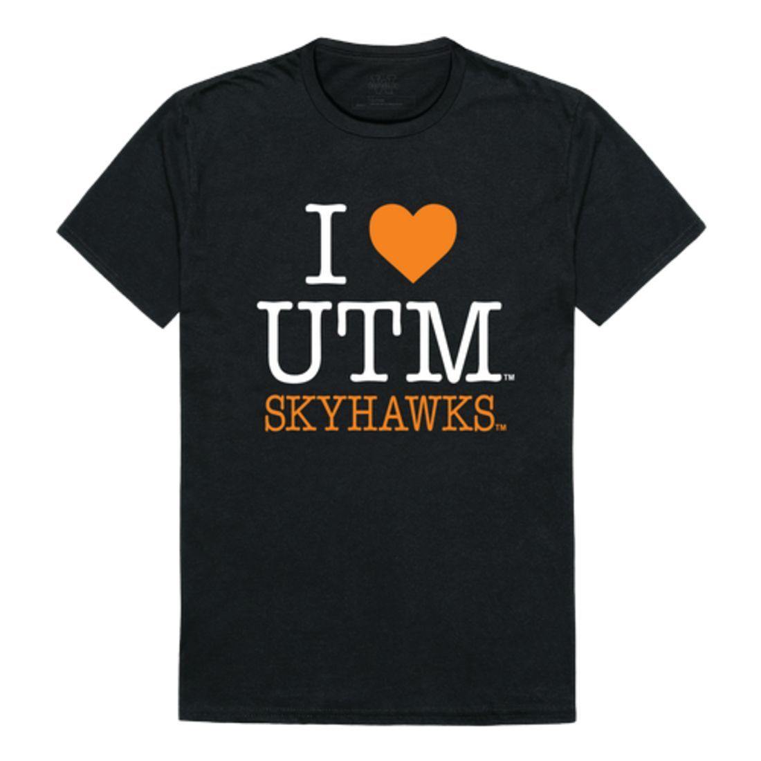 I Love UT University of Tennessee at Martin Skyhawks T-Shirt
