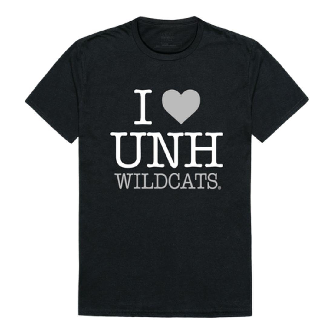I Love UNH University of New Hampshire Wildcats T-Shirt