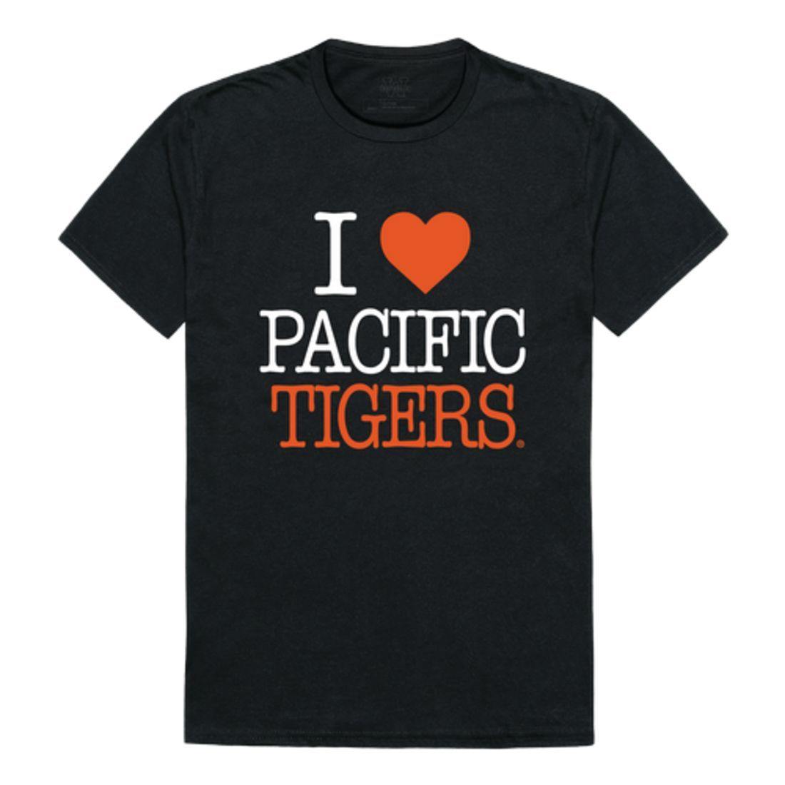 I Love University of the Pacific Tigers T-Shirt