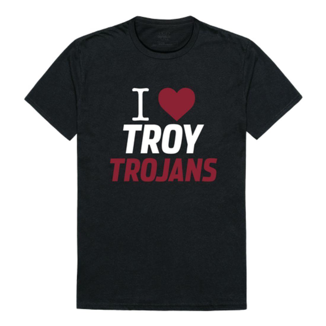 I Love Troy University Trojans T-Shirt