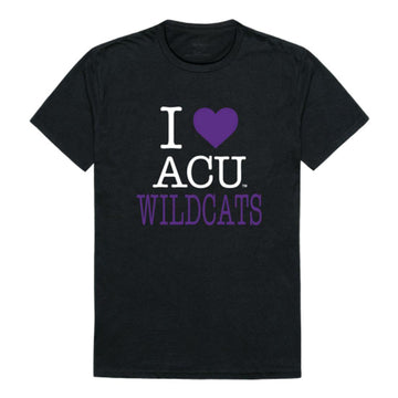 I Love ACU Abilene Christian University Wildcats T-Shirt