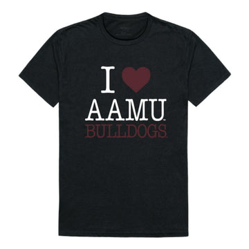 I Love AAMU Alabama A&M University Bulldogs T-Shirt