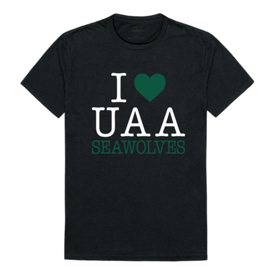 I Love UAA University of Alaska Anchorage Sea Wolves T-Shirt