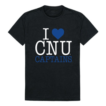 I Love CNU Christopher Newport University Captains T-Shirt