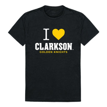 I Love Clarkson University Golden Knights T-Shirt