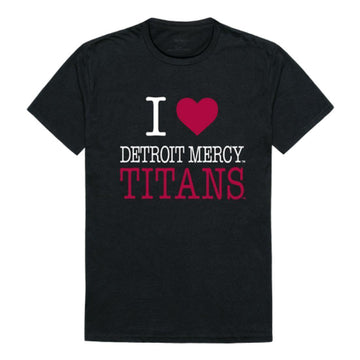 I Love UDM University of Detroit Mercy Titans T-Shirt