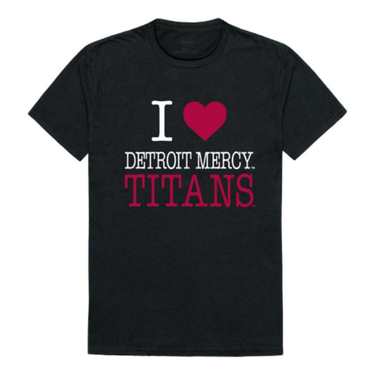 I Love UDM University of Detroit Mercy Titans T-Shirt