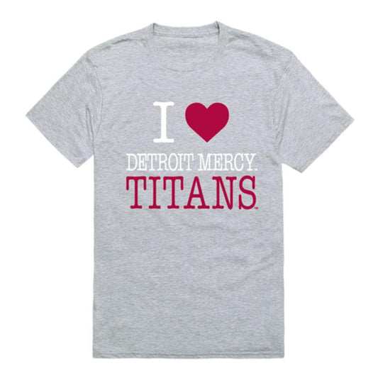I Love UDM University of Detroit Mercy Titans T-Shirt