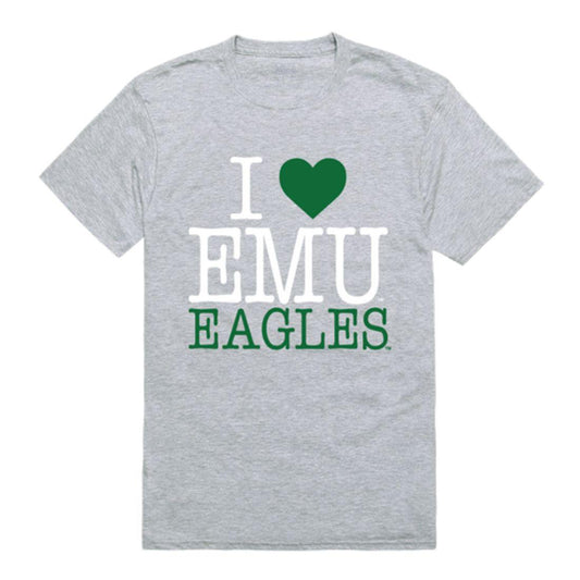 I Love EMU Eastern Michigan University Eagles T-Shirt