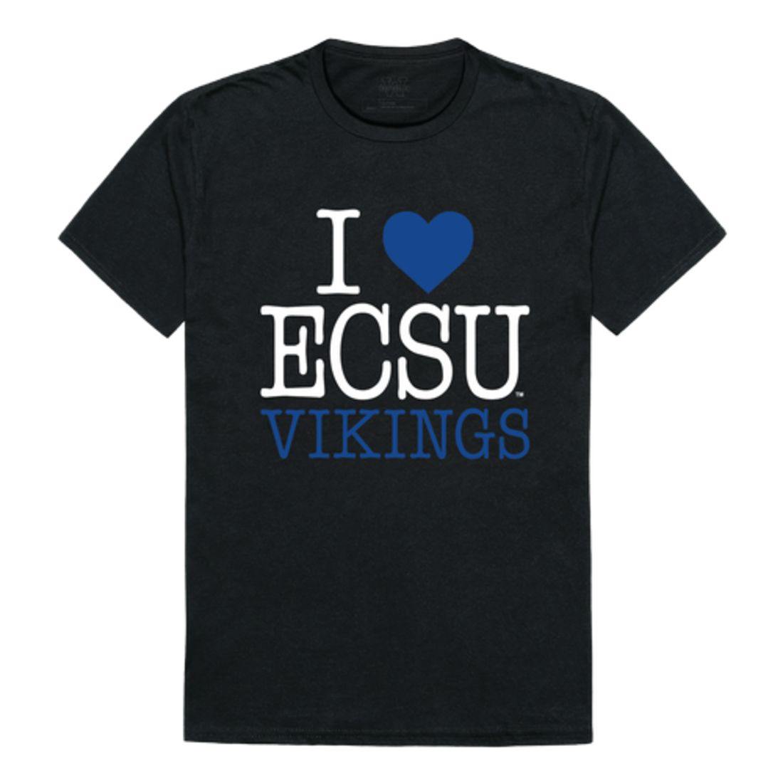 I Love ECSU Elizabeth City State University Vikings T-Shirt