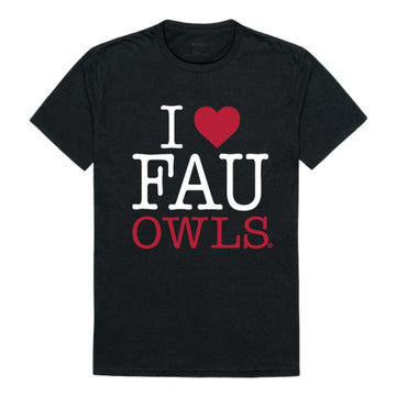 I Love FAU Florida Atlantic University Owls T-Shirt
