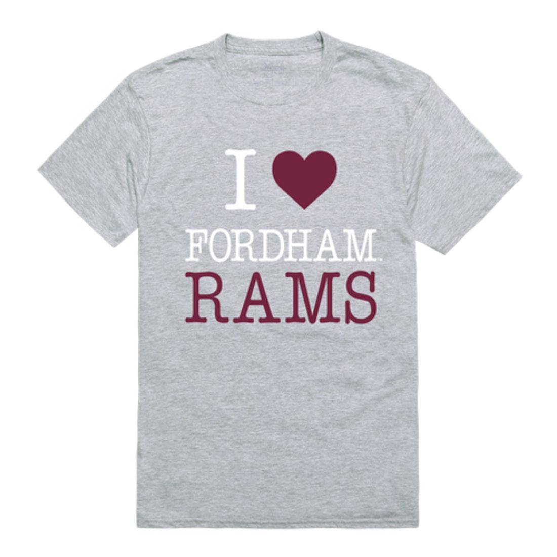 I Love Fordham University Rams T-Shirt