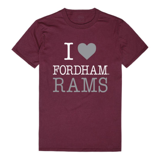 I Love Fordham University Rams T-Shirt