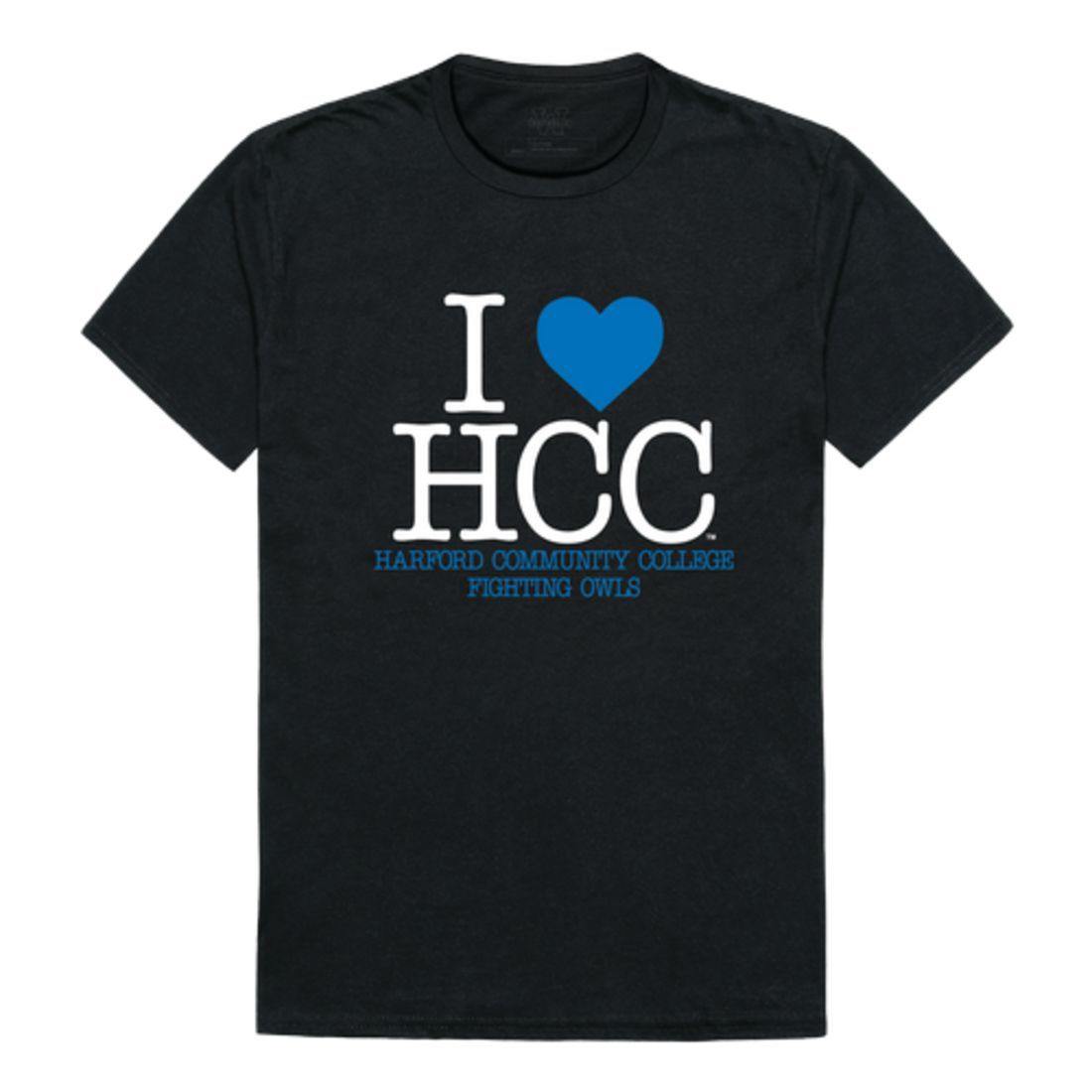 I Love Harford Community College Fighting Owls T-Shirt